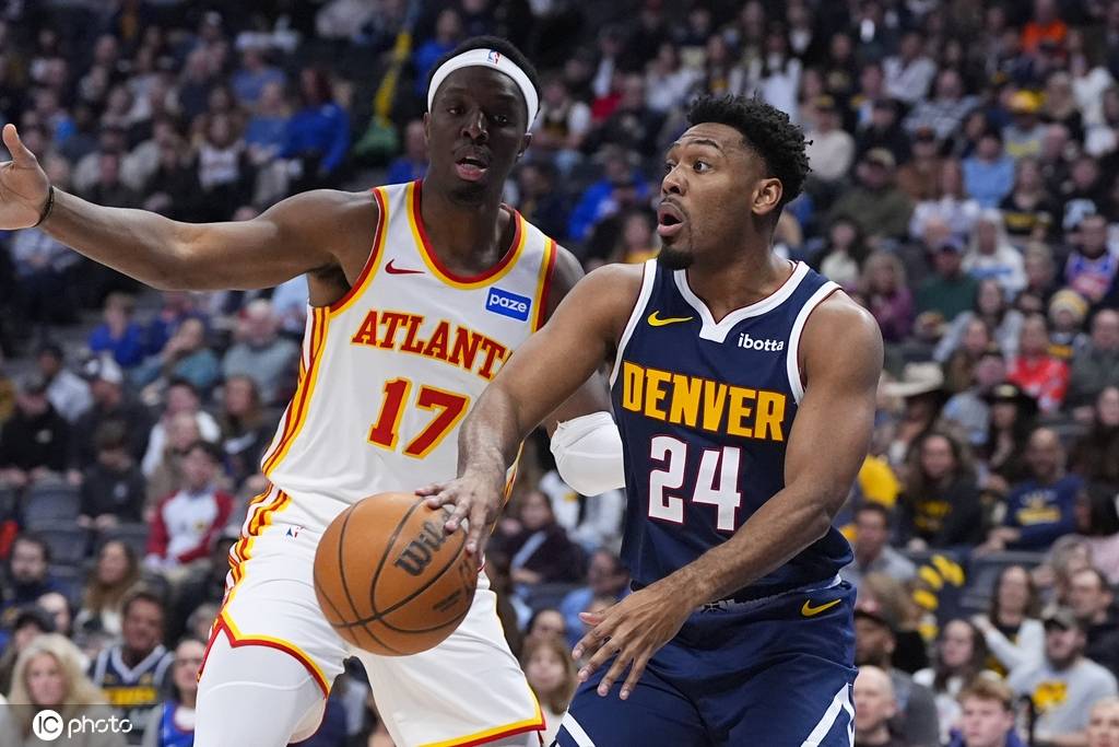 丹尼尔斯三双约翰逊29+9+6 老鹰末节发力大胜掘金